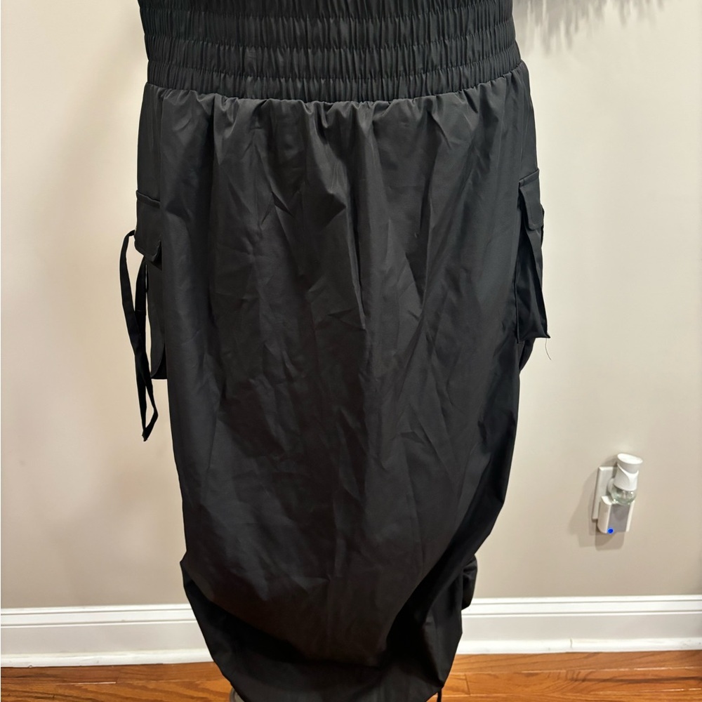 Pull Side String Skirt